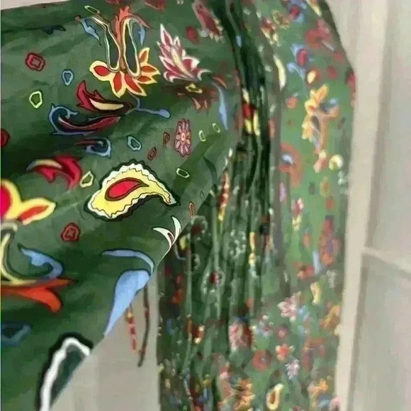 ZARA women’s boatneck, fringed, long sleeve shift dress, Boho, hippie chic, LOVE - Picture 4 of 6